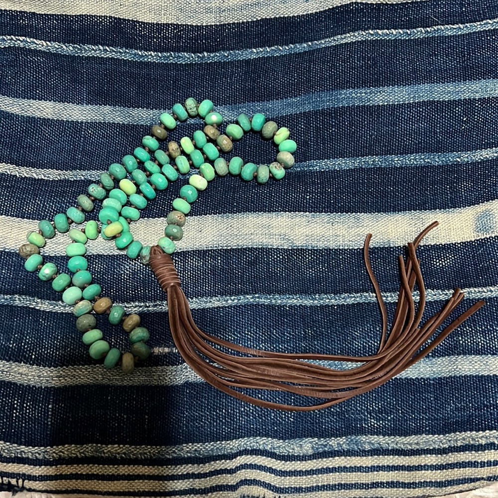 Green Gemstone Necklace